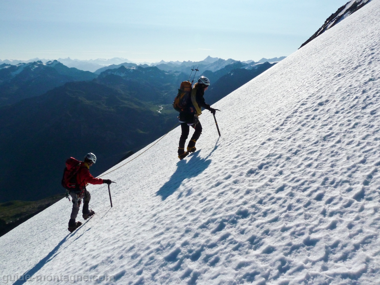 Arete nord Du Mont Pourri 08